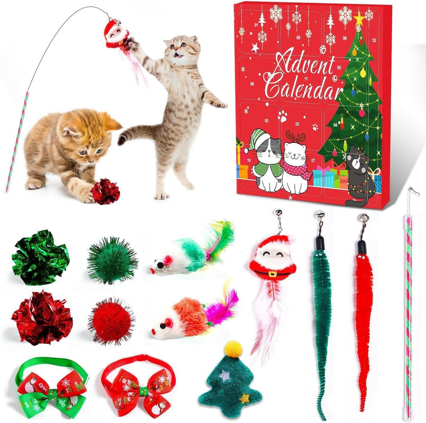 š Christmas Toy Advent Calendar for Cats & Dogs ā The Perfect Countdown to Christmas! š