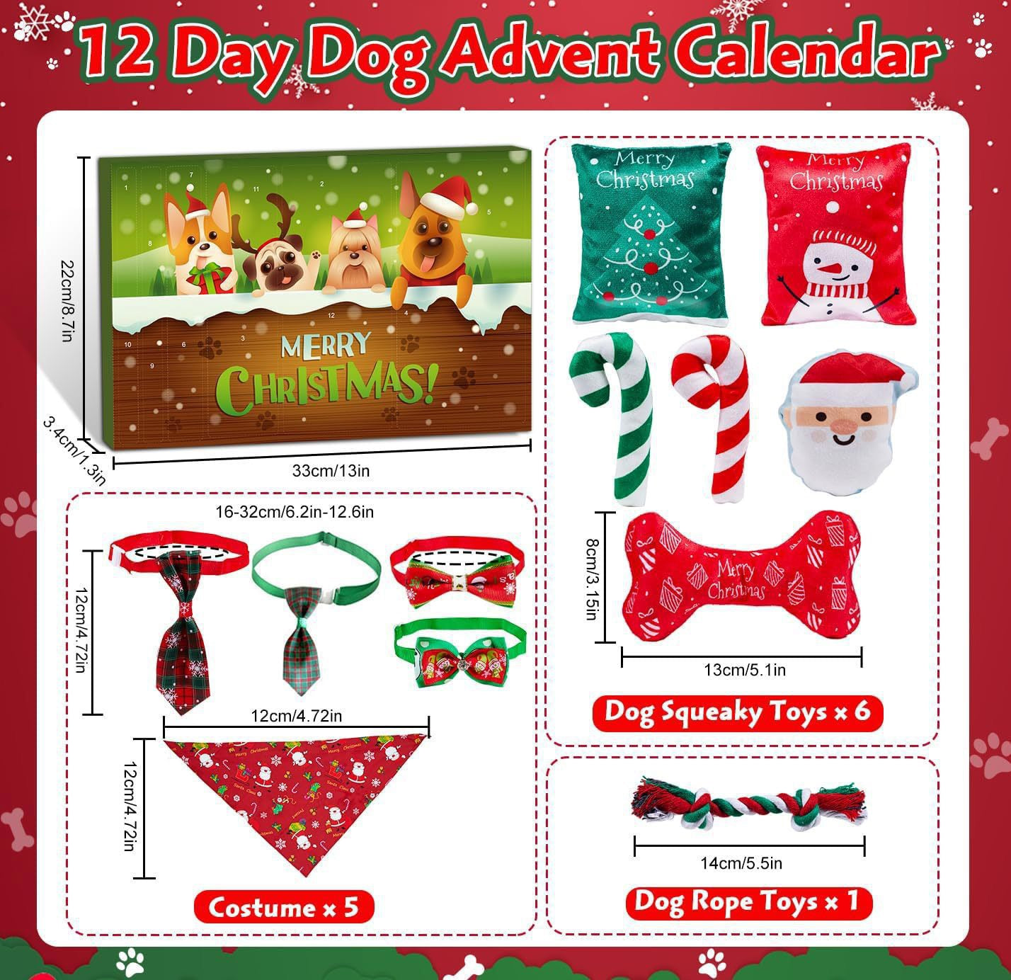 š Christmas Toy Advent Calendar for Cats & Dogs ā The Perfect Countdown to Christmas! š