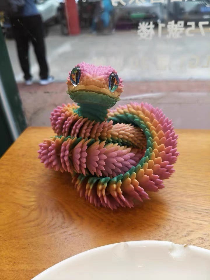 Adopt-A-Pet: 3D Printed Articulated Snake π