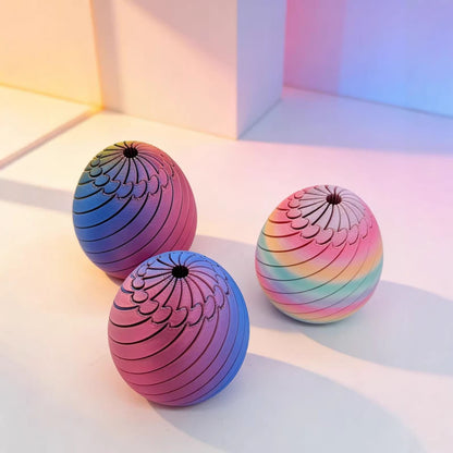 Twisty Fidget Egg™ – Hypnotic Spiral Stress Toy