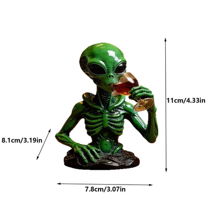 Alien Wine Companion – Funny Sci-Fi Drinking Buddy