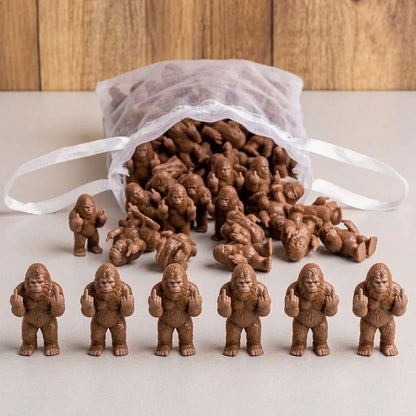 Middle Fingers Mini Bigfoot Funny Gag Gift