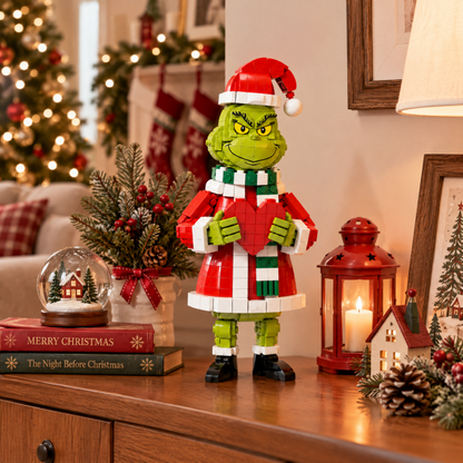 Christmas Menace Double Middle Finger Building Block Set