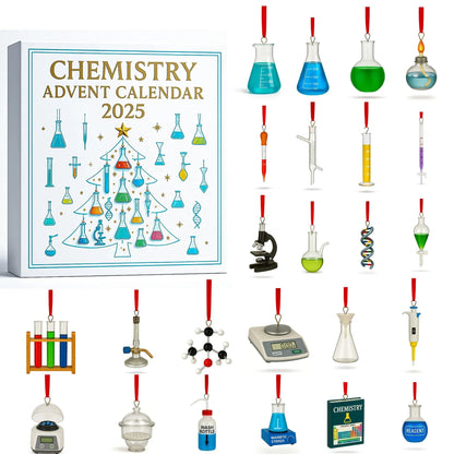 🧪🎄2025 Chemistry Advent Calendar - A Scientific Christmas Countdown