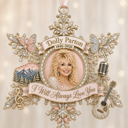 DP I Will Always Love You Remember Ornament