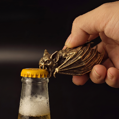 Gothic Vampire Bat Bottle Opener