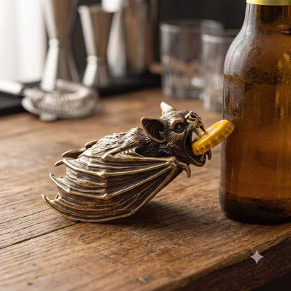 Gothic Vampire Bat Bottle Opener
