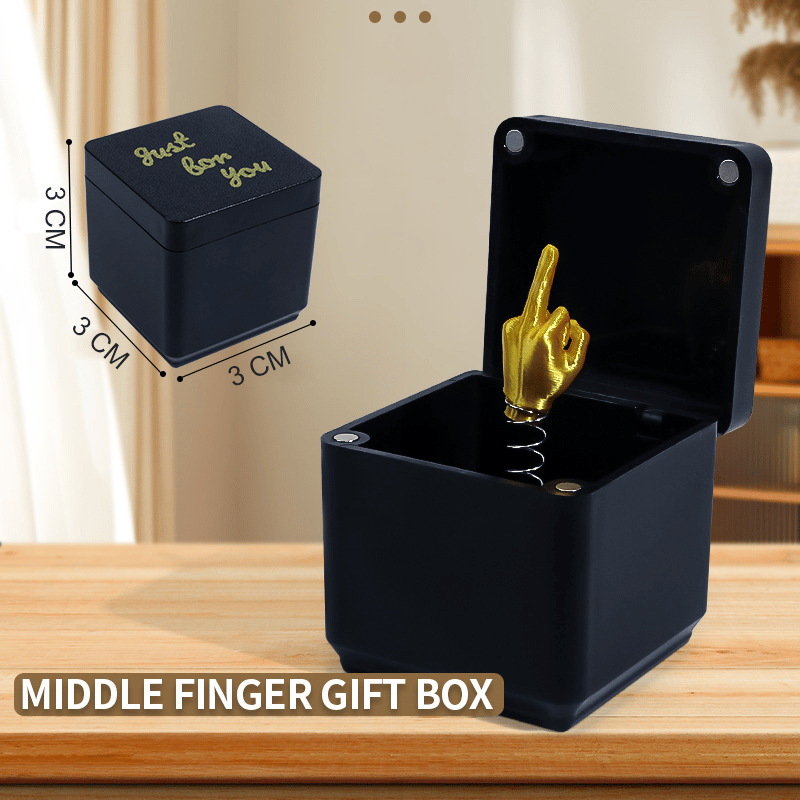 🎁 The Prank Box – Middle Finger in a Box🖕