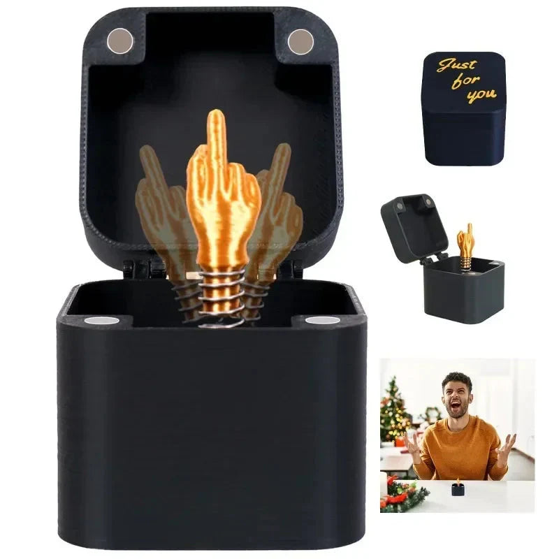 🎁 The Prank Box – Middle Finger in a Box🖕