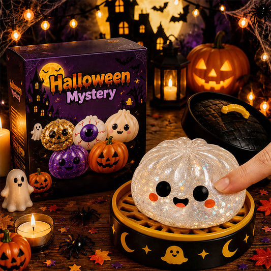 🎃 Halloween Dumpling Squeeze Squishy Toy