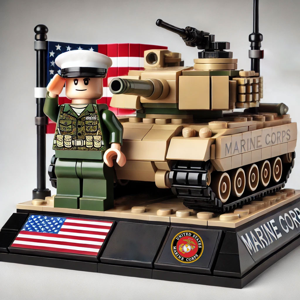Veterans Building Blocks Set