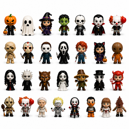 Halloween Advent Calendar 2026 – 24 Horror Mini Collectible Figures