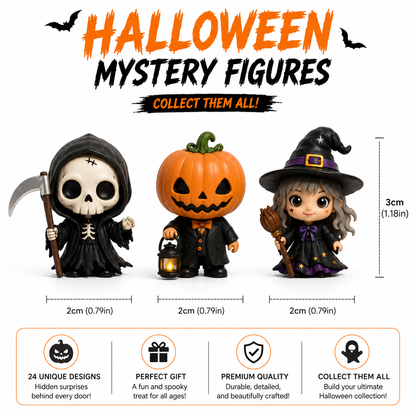 Halloween Advent Calendar 2026 – 24 Horror Mini Collectible Figures