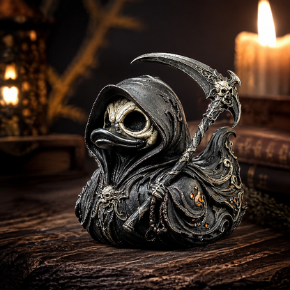 Grim Reaper Gothic Collectible Duck Set