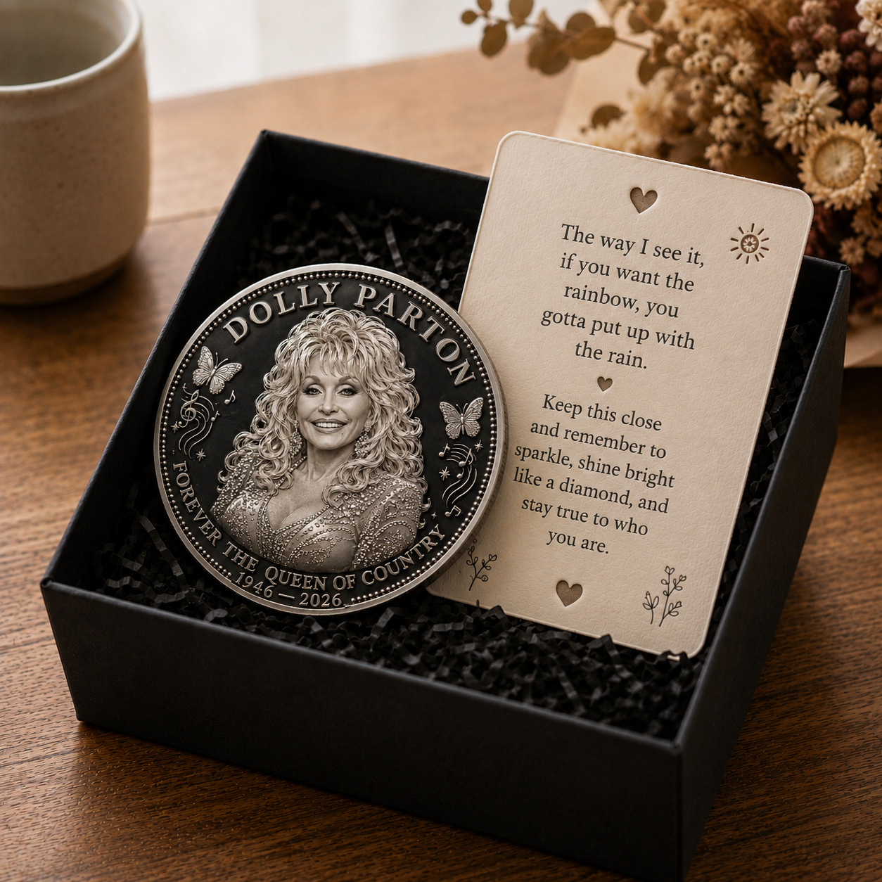 Dolly Forever in Our Hearts “I Will Always Love You” Legacy Coin Gift Box