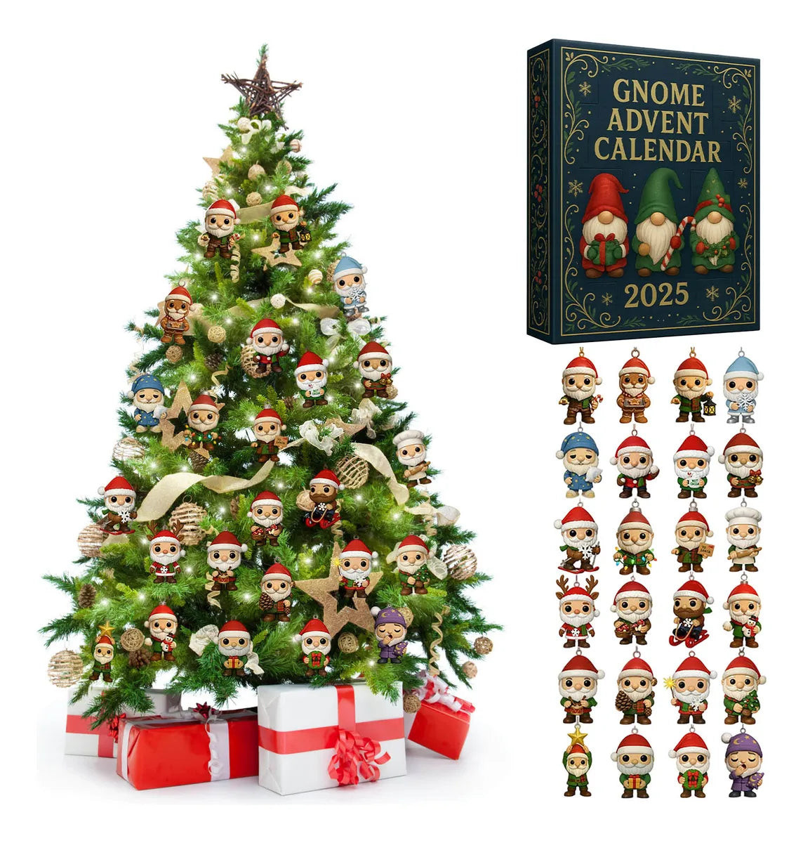 🔥Last Day 50% OFF - 2025 Gnome Advent Calendar