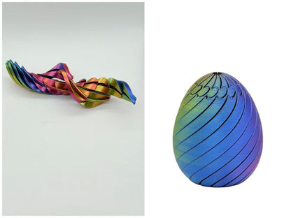 Twisty Fidget Egg™ – Hypnotic Spiral Stress Toy