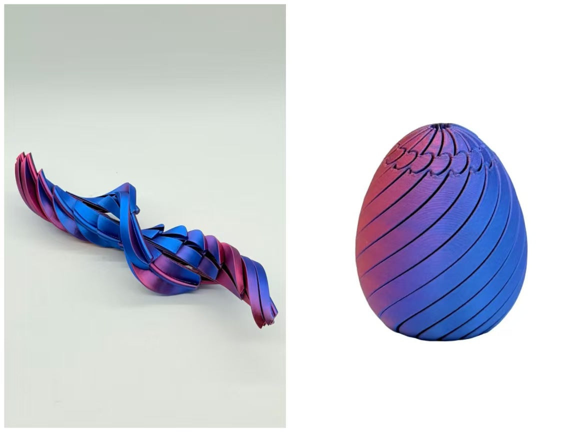 Twisty Fidget Egg™ – Hypnotic Spiral Stress Toy