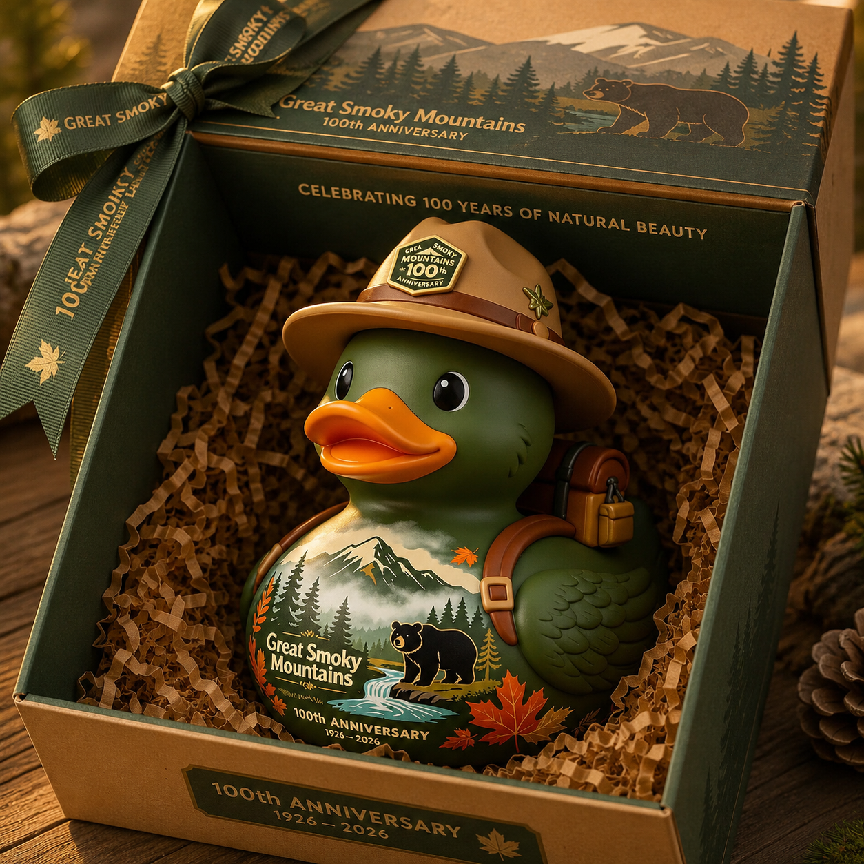 🔥Summer Sale 49% OFF🔥Great Smoky Mountains 100th Anniversary Duck