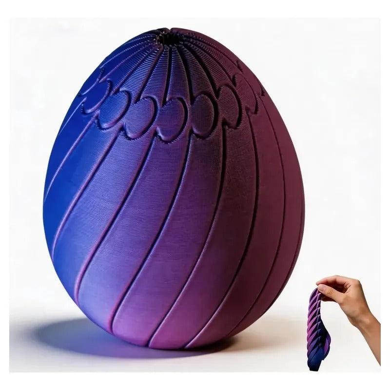 Twisty Fidget Egg™ – Hypnotic Spiral Stress Toy