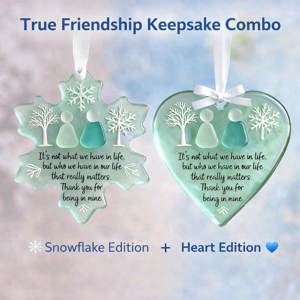 True Friendship Heart Ornament
