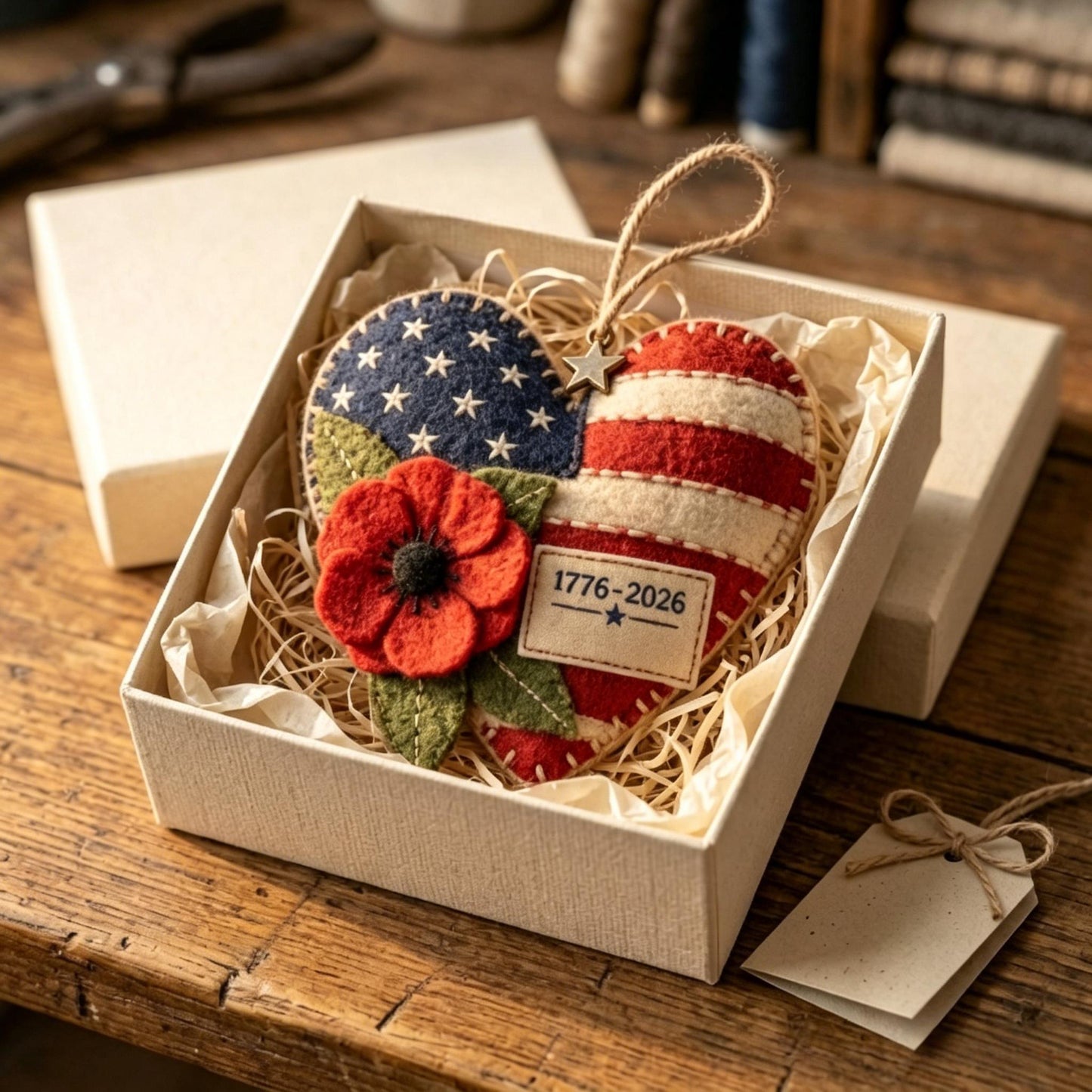 🇺🇸 Patriotic Commemorative Ornament – A Tribute to American Pride🦅