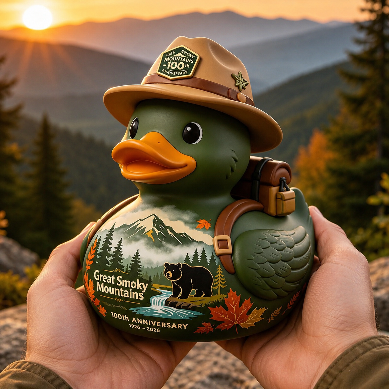 🔥Summer Sale 49% OFF🔥Great Smoky Mountains 100th Anniversary Duck